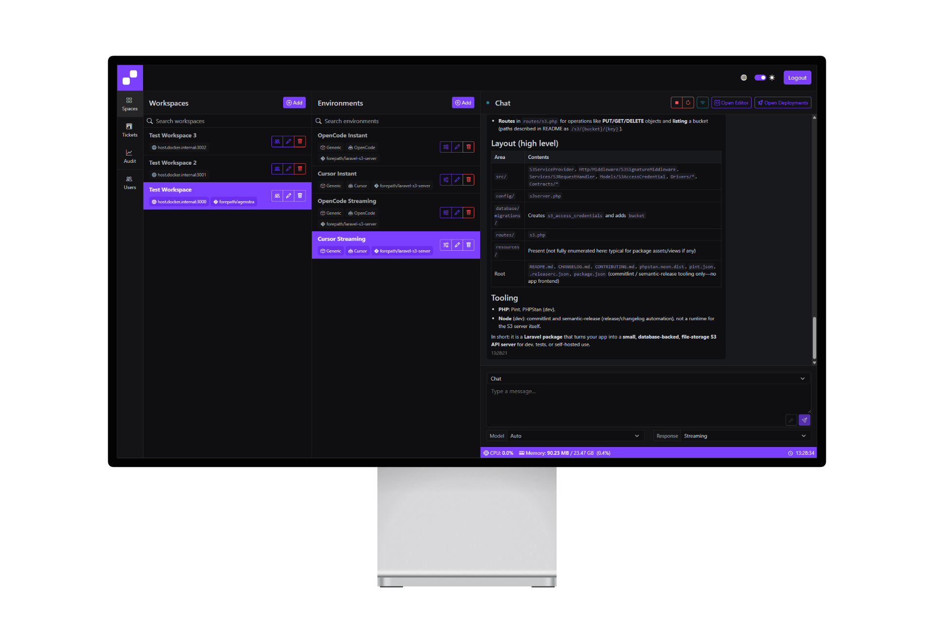 Agenstra Desktop-Anwendung